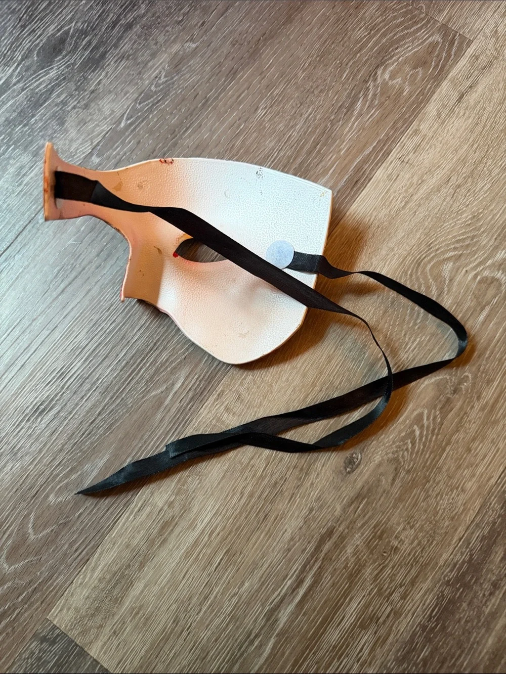 Red & Gold Venetian Half-Face Masquerade Mask